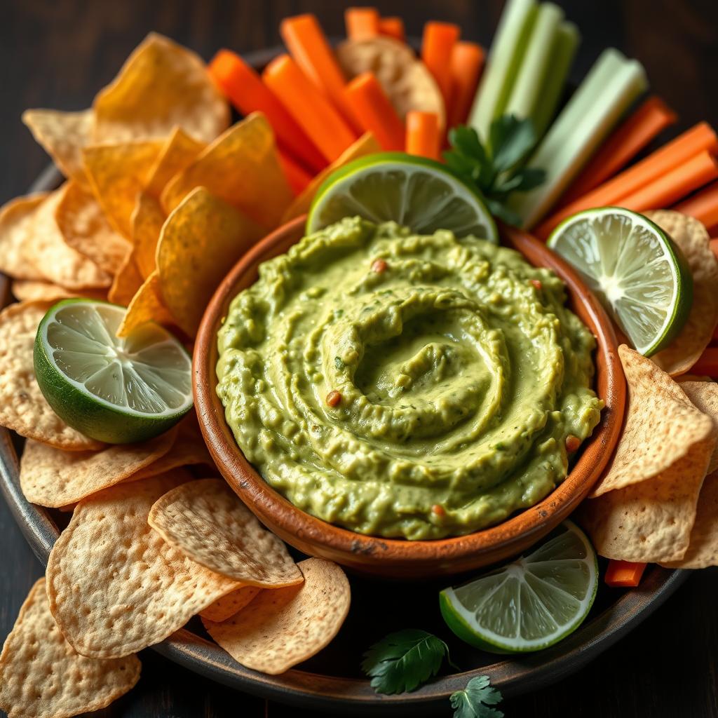 Delicious Healthy Guacamole Serving Ideas